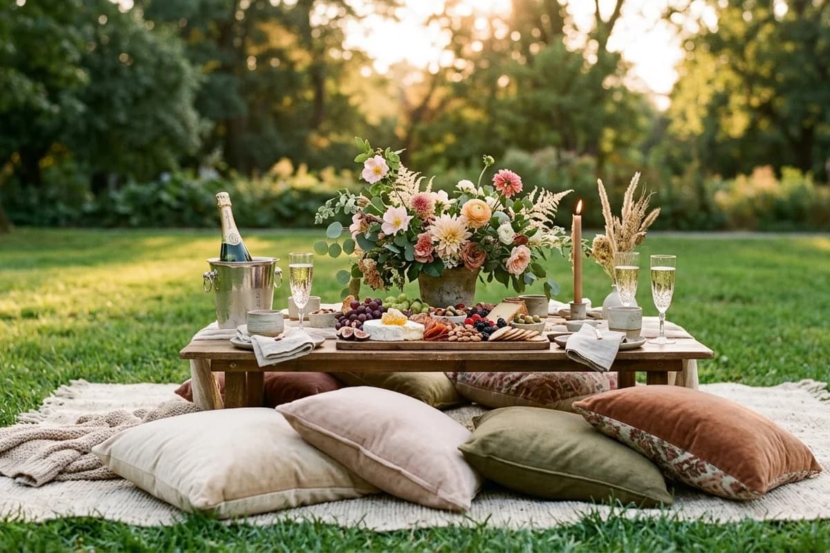 A romantic getaway proposal setting in the South East Queensland hinterland near Brisbane